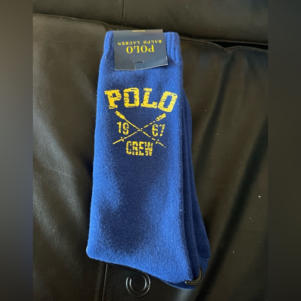 Polo Ralph Lauren Men’s Socks/royal Blue/nwt